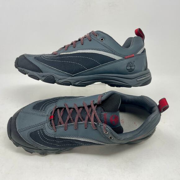 Timberland Low Hiking Shoes Men\'s Sz 8 1/2 Womens 10 Gray 1.449=S-1487 main image 7